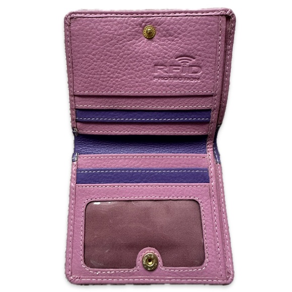 EUC Pebble Leather RFID Slim Wallet - Picture 2 of 7